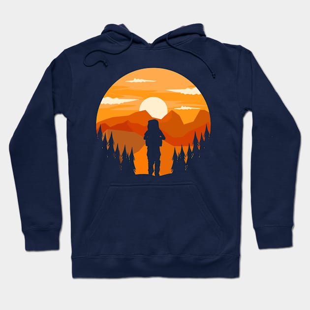 Mountain Hiker Hoodie by Noirr